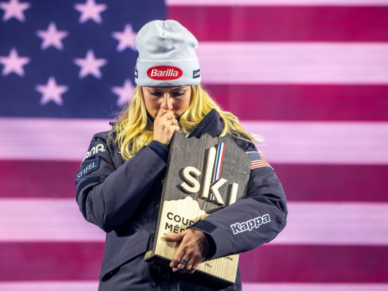 Микаэла Шиффрин на высоте