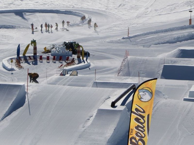 Олимпийская трасса фристайла в Ливиньо готовится к Играм