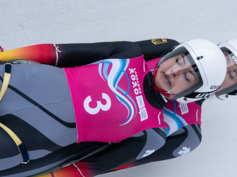 Женские двойки в санном спорте