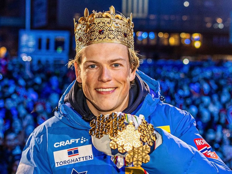 Победа Клебо на Кубке мира